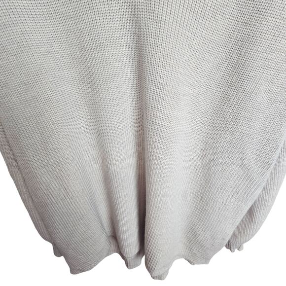 ATHLETA Womens Merino Wool Hanover Refined V-Neck Sweater Size 3X Beige Pullover - Picture 3 of 8